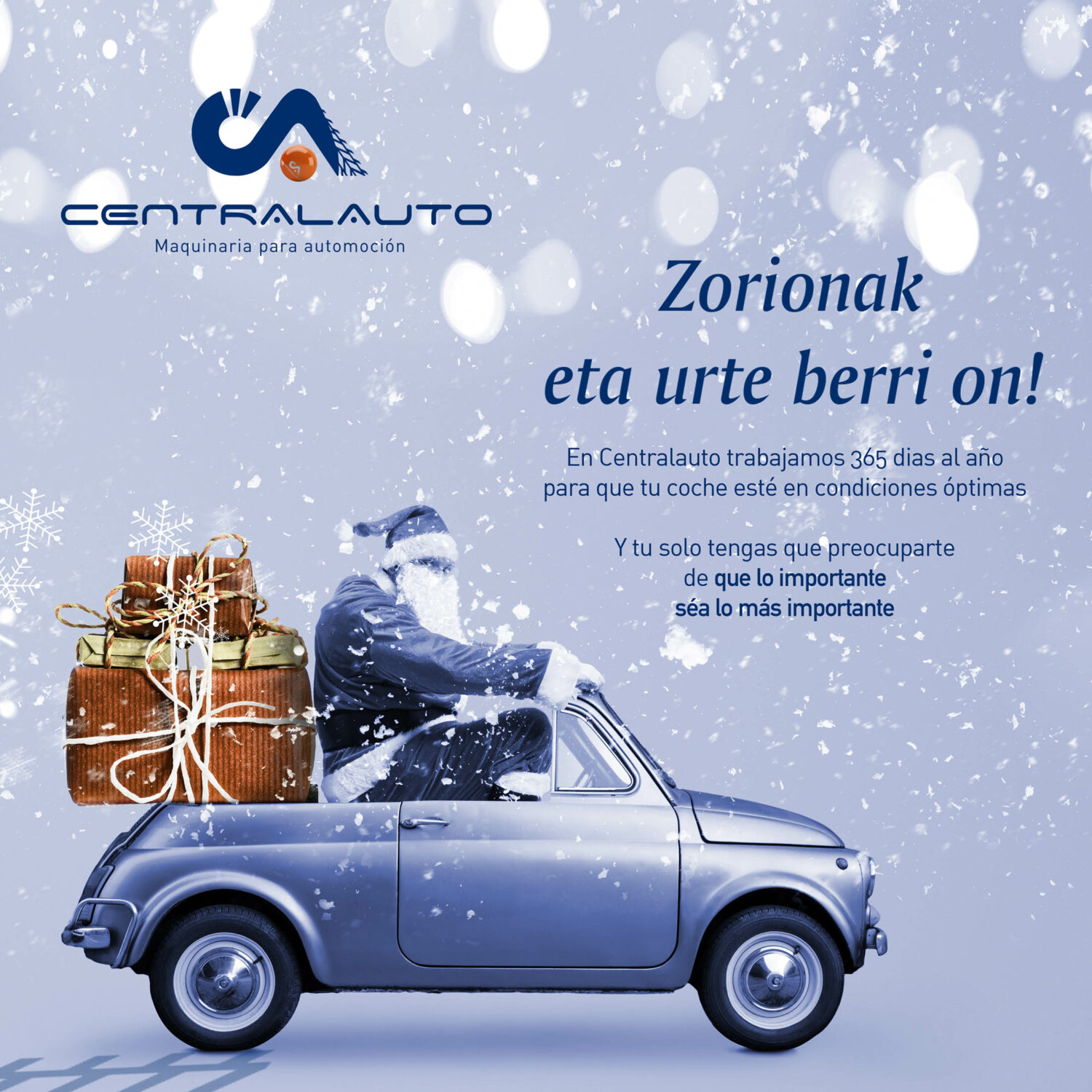 tarjeta navideña, campaña de navidad